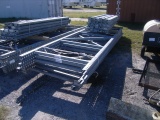 11-04164 (Equip.-Materials)  Seller:Private/Dealer (6) GALVANIZED 16 FOOT HIGH RACKS WITH