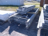 11-04166 (Equip.-Materials)  Seller:Private/Dealer (5) GALVANIZED 16 FOOT HIGH RACKS WITH