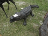 11-02662 (Equip.-Misc.)  Seller:Private/Dealer DECORATIVE METAL ALLIGATOR