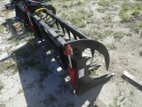 11-01166 (Equip.-Implement- misc.)  Seller:Private/Dealer MTL SKID STEER LOADER GRAPPLE RAKE