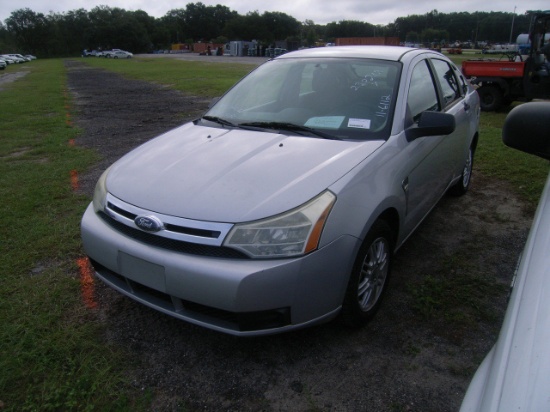 11-06112 (Cars-Sedan 4D)  Seller:Florida State BPR 2008 FORD FOCUS