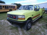 11-08231 (Trucks-Utility 4D)  Seller:Hillsborough Aviation Authorit 1997 FORD F350