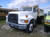 11-08232 (Trucks-Dump)  Seller:Hillsborough Aviation Authorit 1995 FORD F800