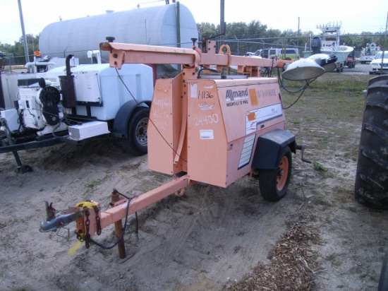 1-01136 (Equip.-Light tower)  Seller:Hillsborough County B.O.C.C. 2002 ALLMAND 6KW PORTABLE DIESEL L