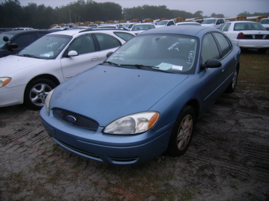 1-05143 (Cars-Sedan 4D)  Seller:Florida State MS 2006 FORD TAURUS