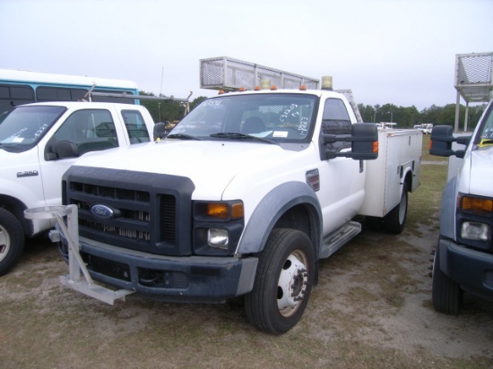 1-08223 (Trucks-Utility 2D)  Seller:Hillsborough County B.O.C.C. 2008 FORD F450