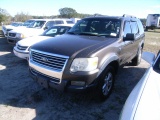 1-10112 (Cars-SUV 4D)  Seller:Florida State ACS 2007 FORD EXPLORER