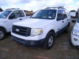 1-06236 (Cars-SUV 4D)  Seller:Hillsborough County B.O.C.C. 2007 FORD EXPEDITIO