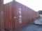 2-04219 (Equip.-Container)  Seller:Private/Dealer TRITON 40 FOOT STEEL SHIPPING CONTAINER