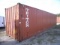 2-04187 (Equip.-Container)  Seller:Private/Dealer 40 FOOT STEEL SHIPPING CONTAINER