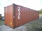 2-04163 (Equip.-Container)  Seller:Private/Dealer TRITON 40 FOOT STEEL SHIPPING CONTAINER