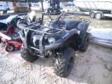 2-02580 (Equip.-A.T.V.)  Seller:Florida State FWC 2009 YAMAHA GRIZZLY ATV - FRAME DAMAGE