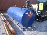 2-04226 (Equip.-Storage tank)  Seller:Private/Dealer OIL OR FUEL STORAGE TANK WITH PUMP AND