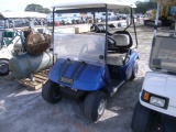 2-01638 (Equip.-Cart)  Seller:Private/Dealer EZ GO TEXTRON SIDE BY SIDE ELECTRIC GOLF