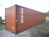 2-04163 (Equip.-Container)  Seller:Private/Dealer TRITON 40 FOOT STEEL SHIPPING CONTAINER