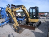 2-01550 (Equip.-Excavator)  Seller:Pinellas County BOCC CAT 304C-CR ENCLOSED CAB RUBBER TRACK