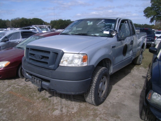2-05124 (Trucks-Pickup 2D)  Seller:Florida State FWC 2008 FORD F150