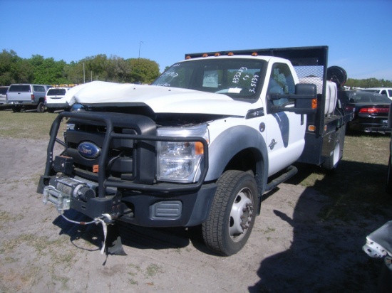 3-05139 (Trucks-Flatbed)  Seller:Hillsborough County B.O.C.C. 2012 FORD F550