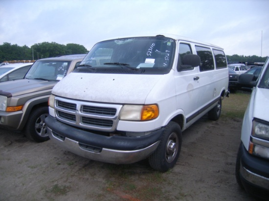 4-05129 (Cars-Van 3D)  Seller:Florida State DEP 2001 DODG 2500