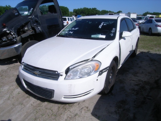 4-05133 (Cars-Sedan 4D)  Seller:Orange County Sheriffs Office 2008 CHEV IMPALA