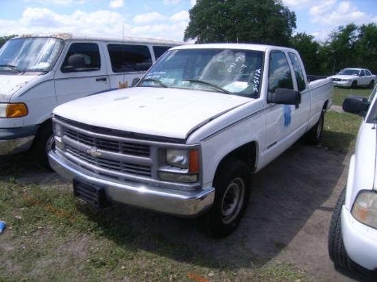 5-05112 (Trucks-Pickup 2D)  Seller:Florida State DJJ 1999 CHEV 2500