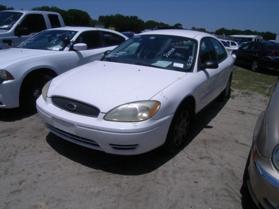 5-05131 (Cars-Sedan 4D)  Seller:Florida State MS 2006 FORD TAURUS