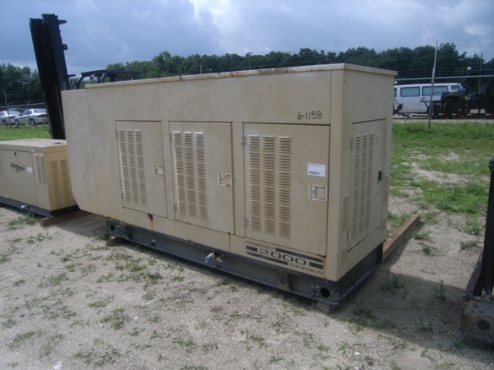 6-01158 (Equip.-Generator)  Seller:EAST MANATEE COUNTY FIRE RESCU GENERAC 2000 80KW 120-240V LPG GEN