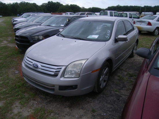 6-06112 (Cars-Sedan 4D)  Seller:Florida State SAO 06 2008 FORD FUSION
