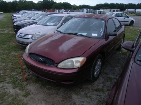 6-06111 (Cars-Sedan 4D)  Seller:Florida State SAO 06 2007 FORD TAURUS