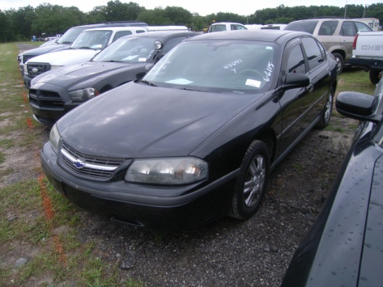 6-06115 (Cars-Sedan 4D)  Seller:Florida State FHP 2004 CHEV IMPALA