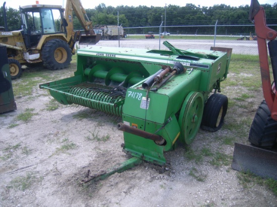 7-01178 (Equip.-Implement- Farm)  Seller:Manatee County Sheriff-s Offic JOHN DEERE 328 PTO PULL BEHI