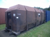 7-04133 (Equip.-Container)  Seller:Private/Dealer 40 YARD ENCLOSED STEEL ROLL OFF CONTAINE