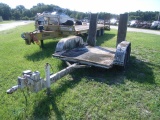 7-03114 (Trailers-Utility flatbed)  Seller:Florida State DFS 1991 CIRCLE-K TWO AXLE UTILITY TRAILER