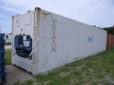 7-04165 (Equip.-Container)  Seller:Private/Dealer TRITON 40 FOOT STEEL REEFER CONTAINER