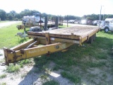 7-03112 (Trailers-Utility flatbed)  Seller:Manatee County 1989 FIEL TAGALONG