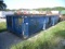 8-04219 (Equip.-Container)  Seller:Private/Dealer 20 YARD STEEL OPEN TOP ROLL OFF CONTAINE