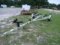 8-03140 (Trailers-Boat)  Seller:Private/Dealer PAINTED STEEL ONE AXLE AIRBOAT TRAILER