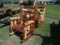 8-02630 (Equip.-Misc.)  Seller:Private/Dealer PAIR OF RED CEDAR WOOD ROCKING CHAIRS