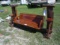 8-02614 (Equip.-Misc.)  Seller:Private/Dealer TEAK WOOD SWINGING BENCH SEAT