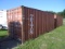 8-04141 (Equip.-Container)  Seller:Private/Dealer 20 FOOT STEEL SHIPPING CONTAINER