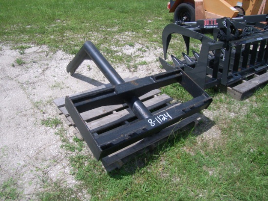 8-01124 (Equip.-Implement- misc.)  Seller:Private/Dealer SKID STEER LOADER LIFT BOOM ATTACHMENT