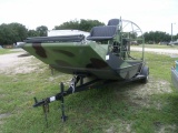 8-03132 (Vessels-Air boat)  Seller:Private/Dealer 1996 FLZA AIRBOAT