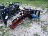 8-01148 (Equip.-Implement- misc.)  Seller:Private/Dealer SKID STEER LOADER TRENCHER ATTACHMENT