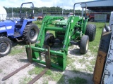 8-01127 (Equip.-Tractor)  Seller:Private/Dealer JOHN DEERE 5210 4X4 SHUTTLE SHIFT TRACTO