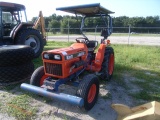 8-01188 (Equip.-Tractor)  Seller:Private/Dealer KIOTI LB2202 OROPS DIESEL FARM TRACTOR
