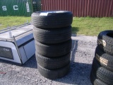 8-04160 (Equip.-Automotive)  Seller:Private/Dealer (5)245-70R-17 TIRES AND ALOY RIMS