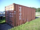 8-04139 (Equip.-Container)  Seller:Private/Dealer 20 FOOT STEEL SHIPPING CONTAINER