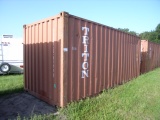 8-04131 (Equip.-Container)  Seller:Private/Dealer TRITON 20 FOOT STEEL SHIPPING CONTAINER