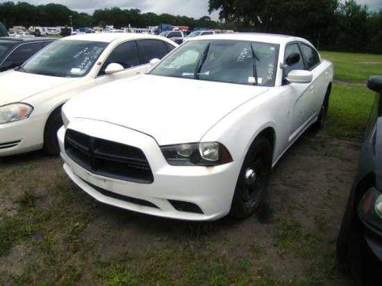 8-05114 (Cars-Sedan 4D)  Seller:Hillsborough County Sheriff-s 2012 DODG CHARGER