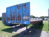 8-09117 (Trailers-Semi- flatbed)  Seller:Private/Dealer 1976 HILL SEMI